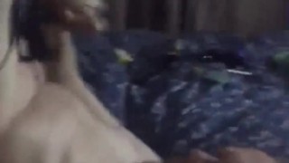 Cumming on my own face wearing a thong