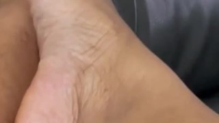 Sweet Ebony Redbone Feet