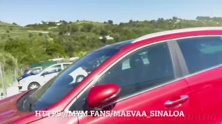 Maevaa Sinaloa - SODOMISÉE dans un parking extérieur en public il me remplit le cul de SPERME