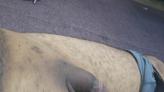 Tiny small cock sensual massage and solo masturbation