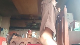 Me against the chair 
