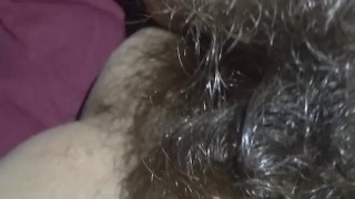 VERY Hairy FART FETISH Slut Shows Hirsutism Hirsute Hairest Pink Pussy stinky Nasty Gross farting