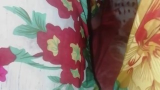Have a loock under blanket to check my menstrual pad - 1080 HD - Angel Fowler 