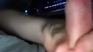 Jerking off to Porn at Night