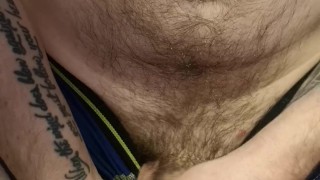 Jerking off with handcream