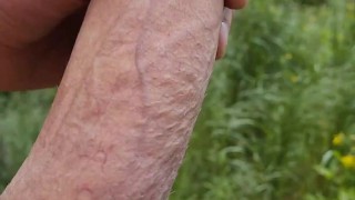Hot Public Masturbation in Public Park