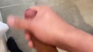 Jerking thick dick for some thick cum 