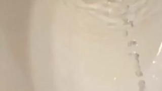 Morning Hard on and pissing slow motion ASMR