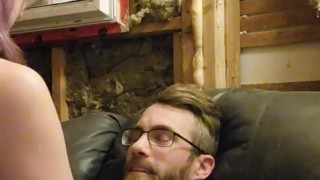 i ride His cock and say His full name and take His deep creampie! impregnated slut