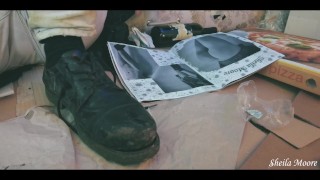 Tricked homeless "I'll give you a blowjob only in your dream" - Sheila Moore