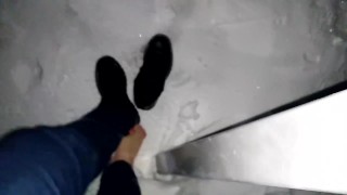  Артем показывает ноги self suck autofellatio self footjob 