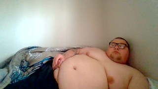 Lonely stepson cums while my stepmother sits next to me on the balcony