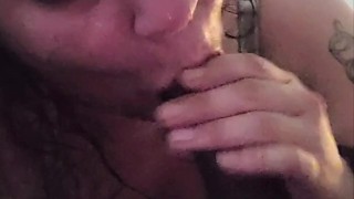 BJ Session with Puerto Rican milf slut 