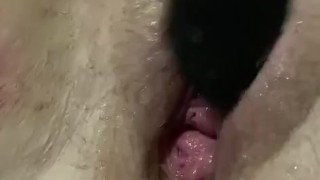 Solo fucking using Different toys! 