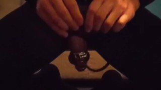 James plays with a Tail Plug and a Inflatable Buttplug