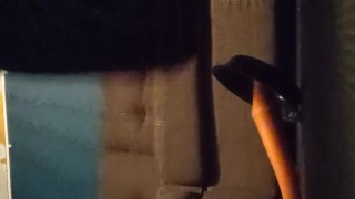 James tries to take 11.8 Inch Buttplug 
