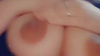 Horny Hostess at Public Restaurant 3 - Risky bathroom orgasm