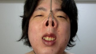 豚のオナニー10　Nose hook masturbation10
