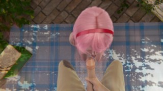 Sakura Haruno POV Blowjob Anime Porn Naruto [3d Hentai]