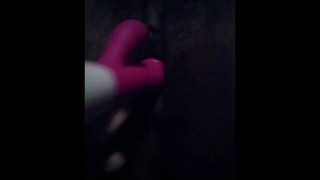 Satisfying the "kitty" while my man is out ~
