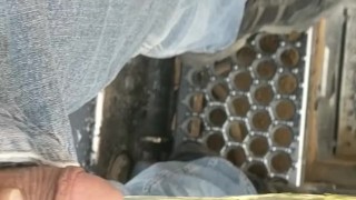 Peeing at work
