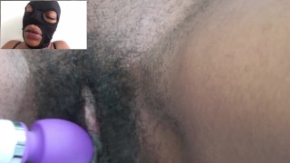 Playing with her JAMAICAN pussy until she cums.