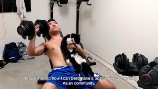 Topless Guy With Black Pussy Donates $25,000 To Asian American Charity