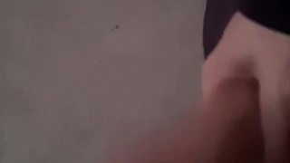 Male having some alone time fun