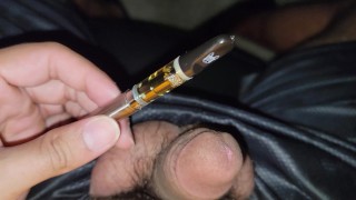 CUTE TAN PINK DICK AND THC 4K