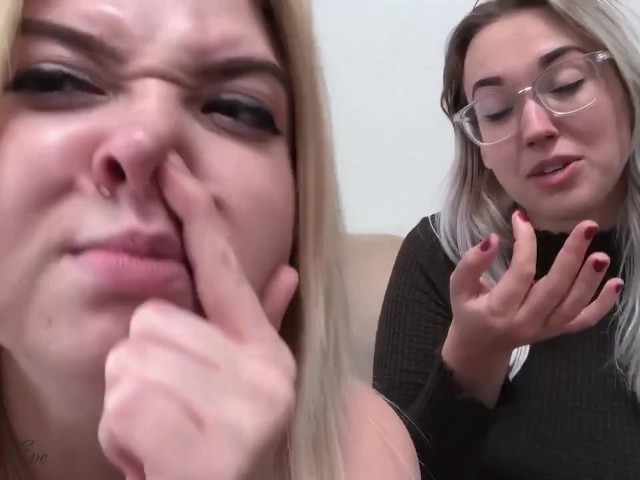 Lesbian Snot Fetish - Stepsisters Snot Rocket/nose Picking Contest Kaiia Eve - Free Porn Videos -  YouPorn