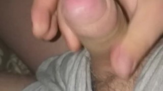 Second jerking off) think about cheating wife