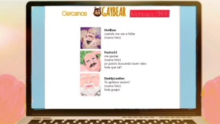 cartoon Gaybear: Buscando sexo en internet (capitulo1 parte1) "Joseph&Thomas"