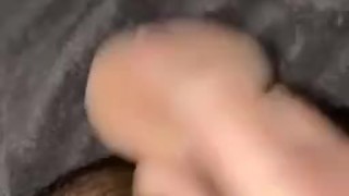 Watch me squirt after fucking my creamy pussy