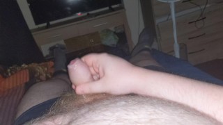 Shooting a load after dark ;)