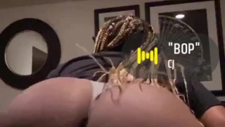 thick teen shaking ass