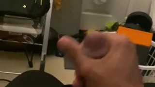 watching some good porn and jerking off (not the full video)