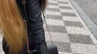 EXTREM public humiliation of my doggy in Prague