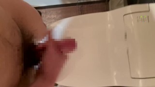 トイレオナニー　toilet gay