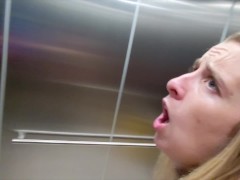 Marie Jah Wanna: Sucks Dick and Fucks In Public Elevator