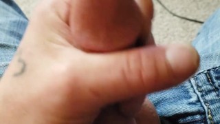 stroking my dick