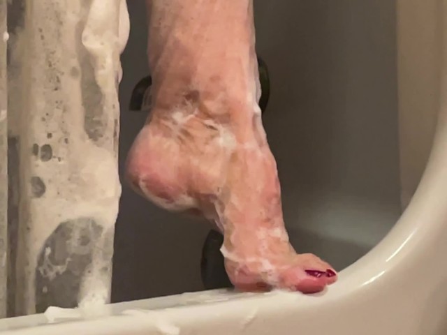 Shower Aunt Porn - Step Aunt Joi in Shower Plays With Pussy Jack Off Spying on Best Legs Feet  Tits - Free Porn Videos - YouPorn