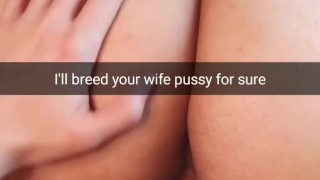 I will breed you wife fertile pussy for sure! - Cuckold Snapchat Captions