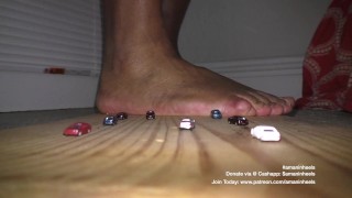 amaninheels | Giant Bare Feet and Miniscule Cars (Teaser)