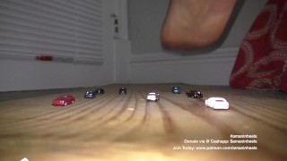 amaninheels | Giant Bare Feet and Miniscule Cars (Teaser)