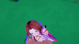 POV fucking Atom Eve on the rooftop, fucking her doggystyle against a fence. Invincible Hentai.
