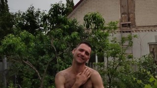 It started to rain