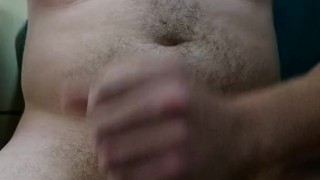 After Shower wank at Friends