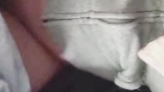 Rubbing and smelling my sweet pussy