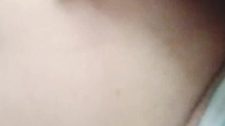 Rubbing and smelling my sweet pussy