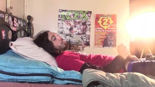 Male Solo Cum Eating 43 (Right Angle)